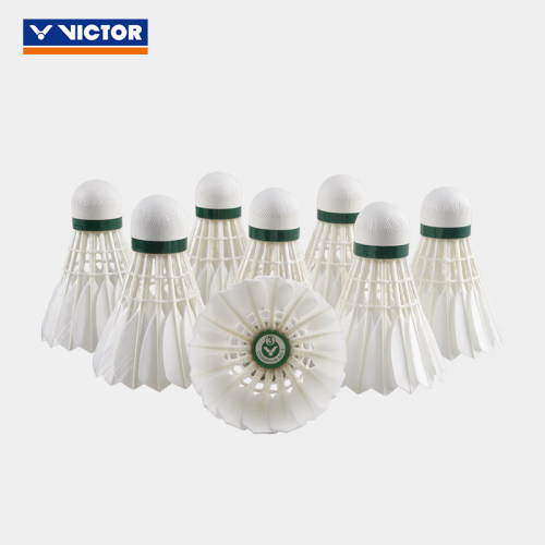 威克多VICTOR胜利比赛3号CP3羽毛球耐打稳定鸭毛球12只装 - 图2