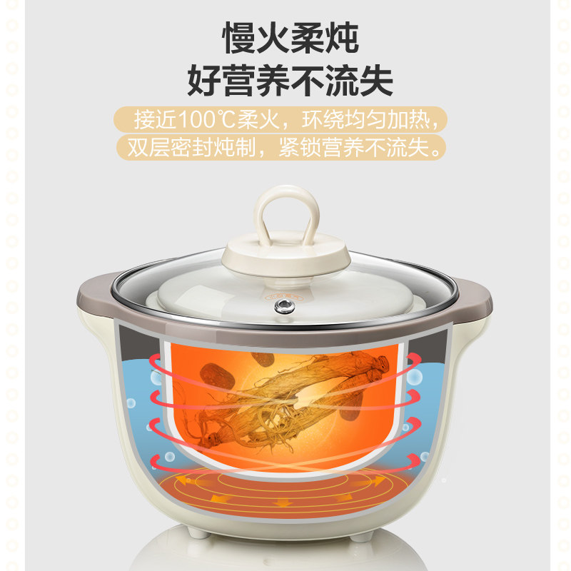  小熊慕齐电炖/煮粥锅/文火炉