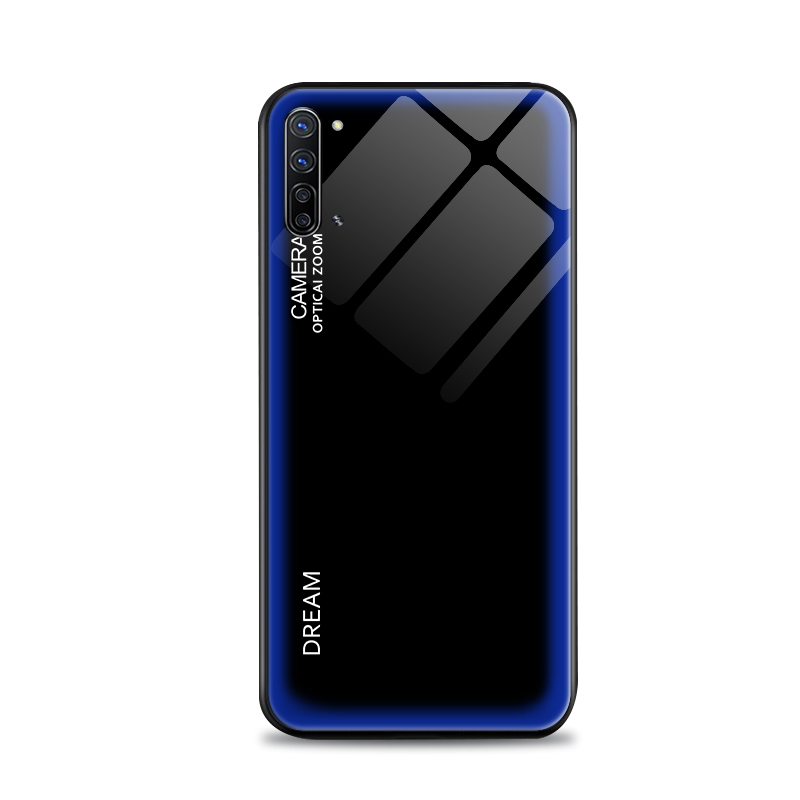 适用于opporeno3手机壳镜面炫光玻璃reno3pro防摔硅胶全包保护套元气版男女新款性5G创意网红0pp0潮牌硬外壳 - 图3