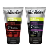 L'Oreal, матовое очищающее молочко от черных точек, контроль жирного блеска, анти-акне, скрывает прыщи