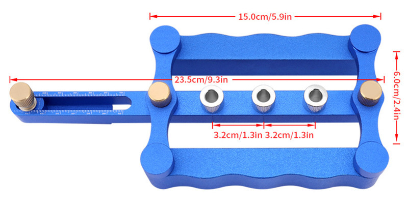 木工打孔定位器圆木榫打孔器定位器开孔器木工工具 - 图3