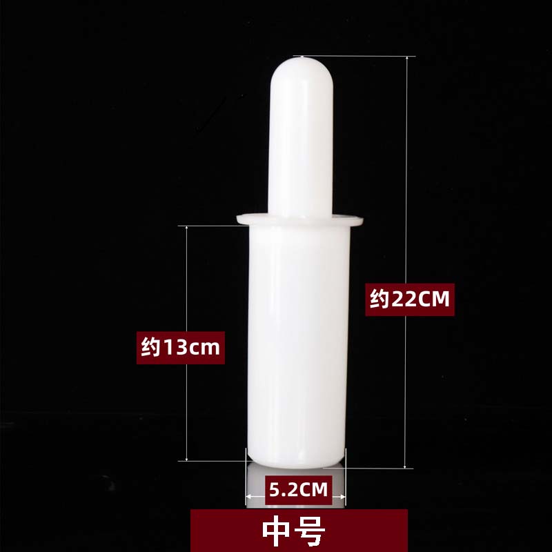 12/22/32型商用打肉绞肉机碎肉沫机实心送料棒捣肉压肉塑料捅料棒 - 图2