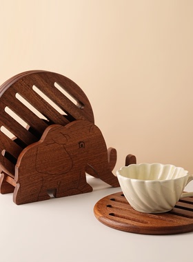 新款大象餐桌隔热垫乔迁新居礼物