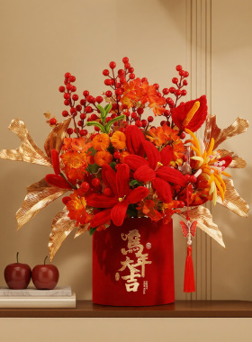 【马年大吉】新年装饰摆件布置