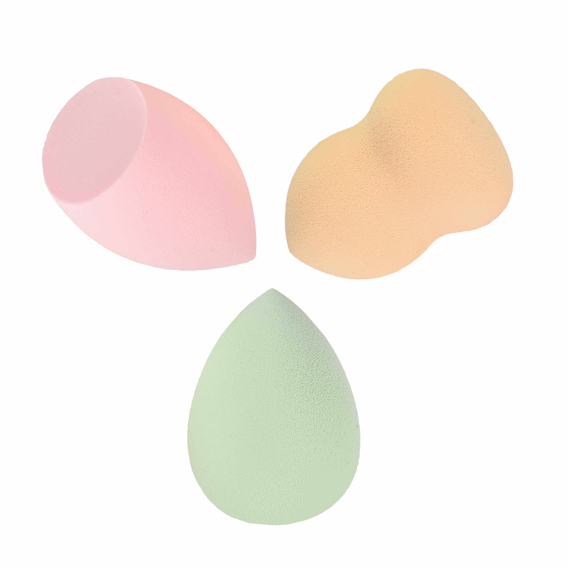 美妆蛋超软不吃粉葫芦水滴斜切型干湿两用化妆工具海绵粉扑收纳盒,淘宝优惠券,粉丝福利购,淘宝优惠卷