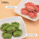 Freeze-dried raw bone meat pie for dog teeth grinding
