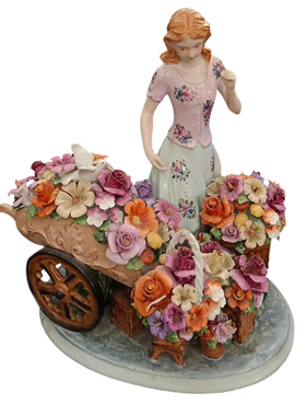 少女心德国浪漫纯手工复古摆件