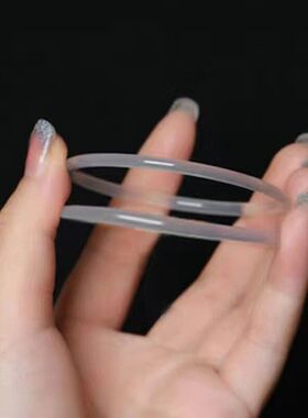 一步女镯叮当细条一响琉璃手链