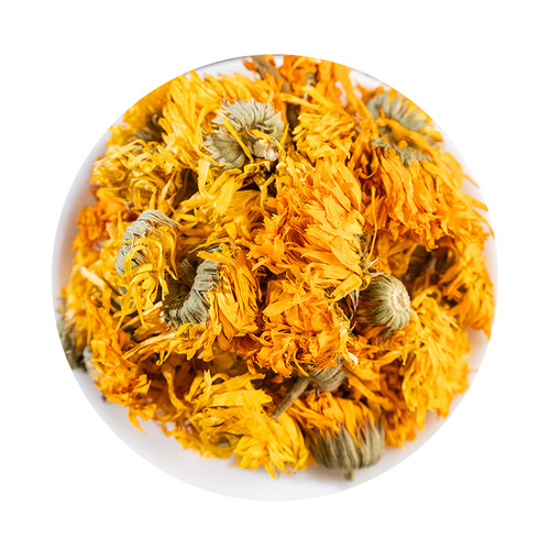 金盏菊500g金盏花金盏菊干花另售玫瑰花菊花柠檬片茉莉花枸杞花茶 - 图3