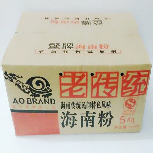 包邮 海南特产 鳌牌老传统海南粉抱罗宽粉河粉细米粉优质海南大米 - 图1