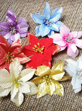 花海大世界仿真花圣诞节节日气氛