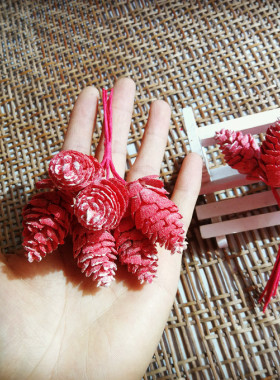 森系小物仿真叶子手工diy发饰