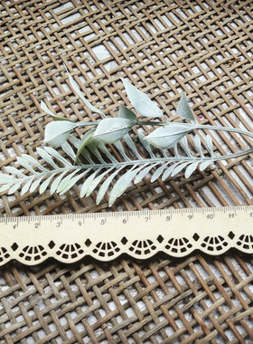 DIY仿真花 满天星 胸花 草花 配件 花环装饰 白霜草 绿叶 塑料花
