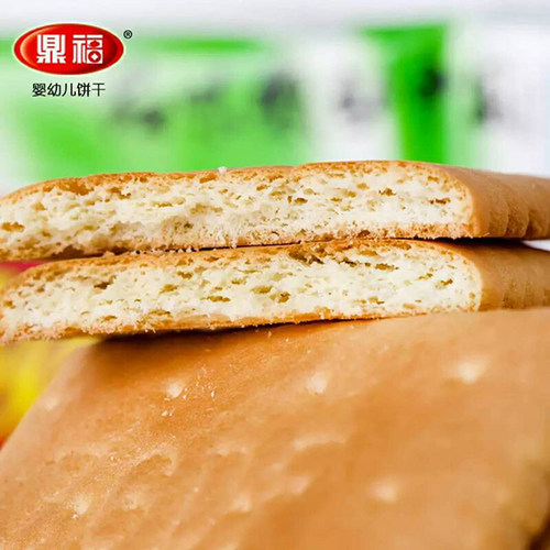 鼎福 好妈妈婴雄婴幼儿钙奶饼干10条正品整箱 儿童宝宝怀旧小零食 - 图3