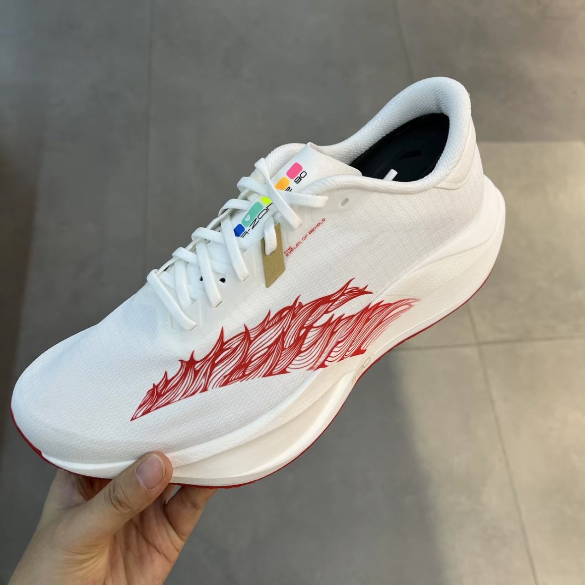 安踏二区心率90丨轻质无板跑步鞋男竞速训练运动鞋112615579R,淘宝优惠券,粉丝福利购,淘宝优惠卷