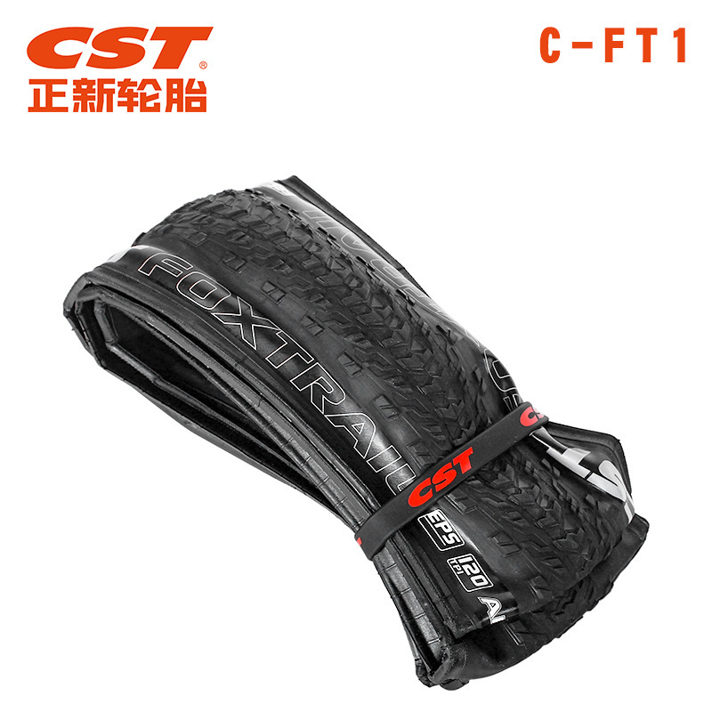 正新CST C-FT1 26/27.5/29x1.95寸山地车自行车轮胎超轻折叠外胎-图1