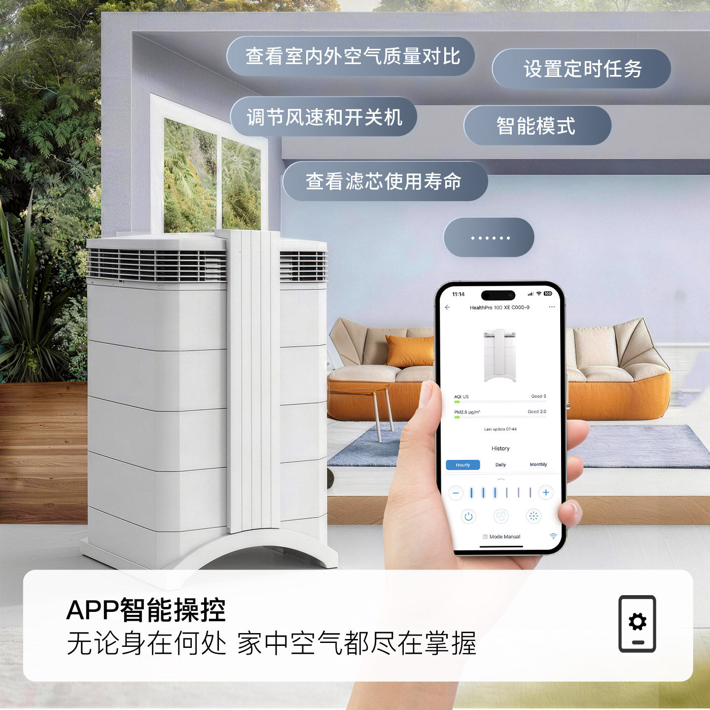 Swiss air purifier IQAir sterilization purifier