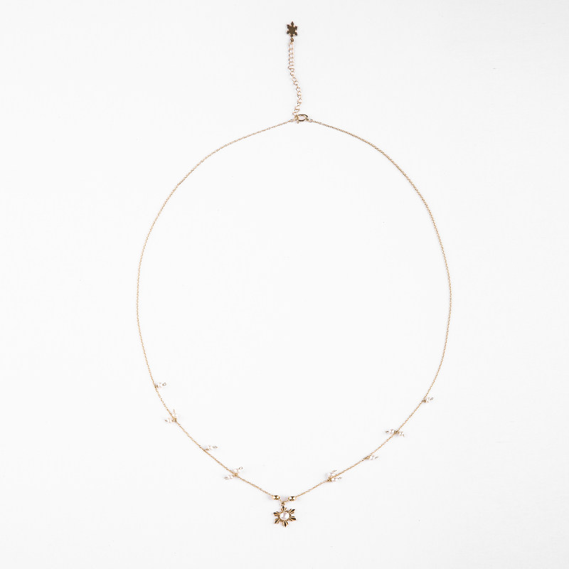 arkipelagus /偶屿18k金雪花项链 偶屿项链