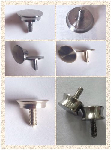 定制弹弓撑头花瓶头扁皮木头弓配件掌头钛合金黄铜不锈钢药片快压 - 图0