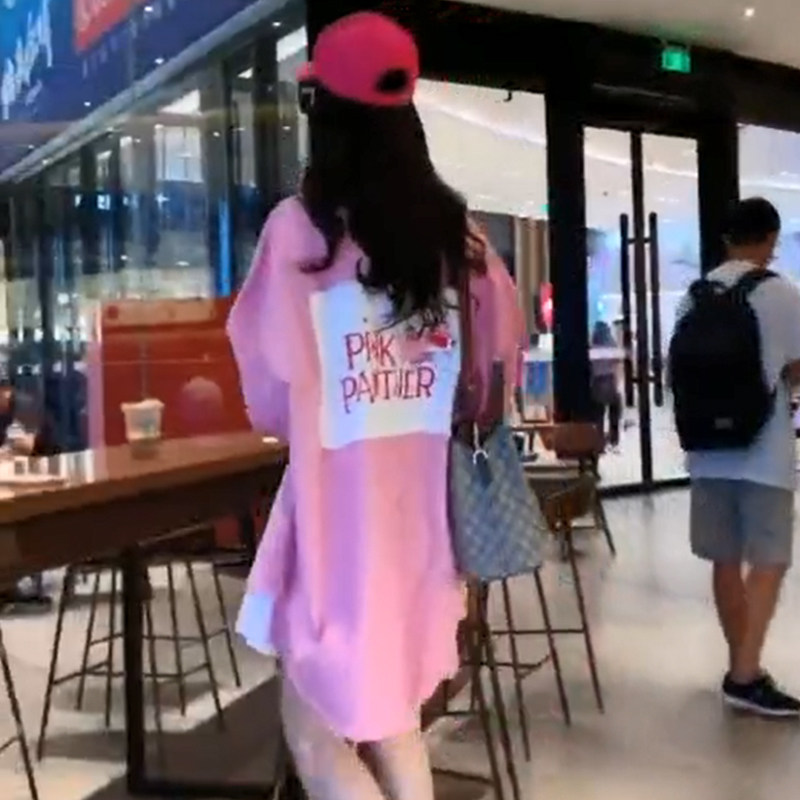 新款2020年春秋假两件欧货大版衬衣 曲貂衬衫