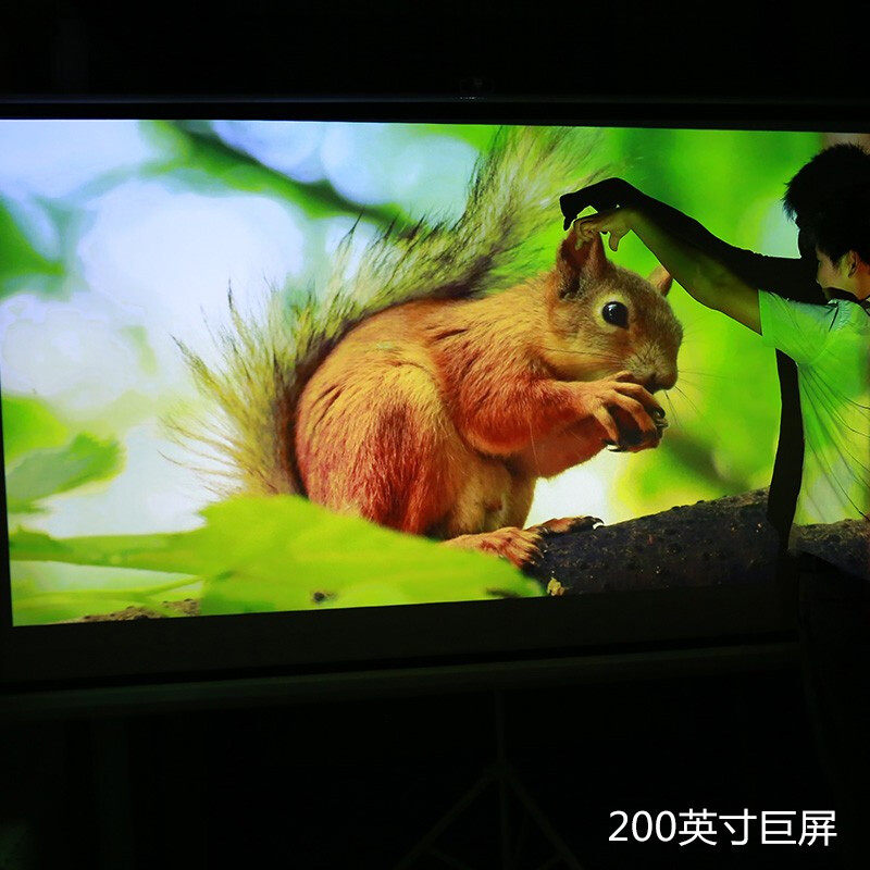 澳典3d微型家用高清无线苹果投影仪 澳典投影机