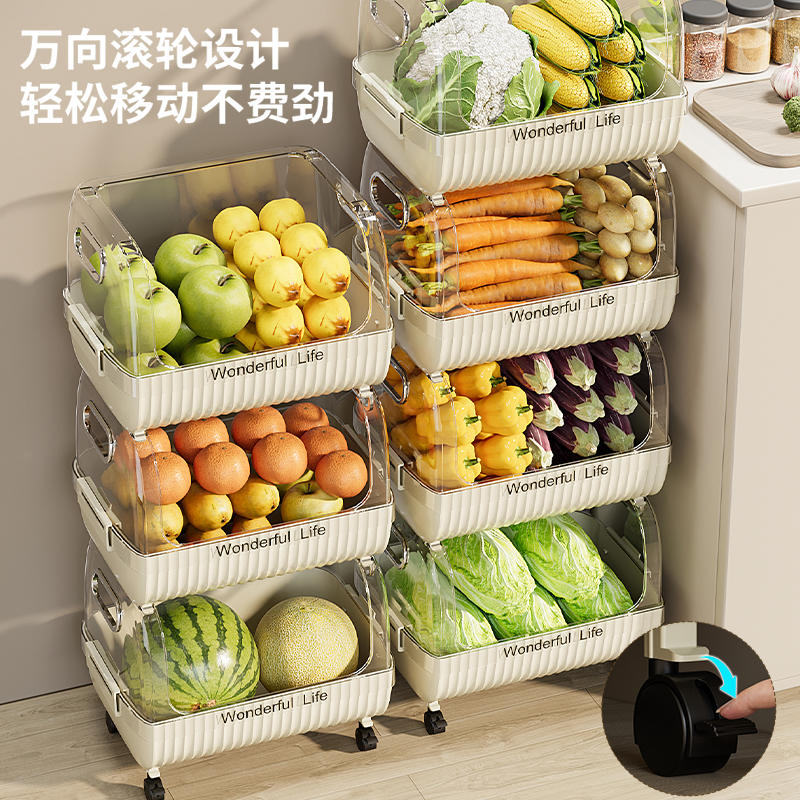 小推车置物架通用厨房多功能置物架多层收纳调味品客厅浴室卫生间