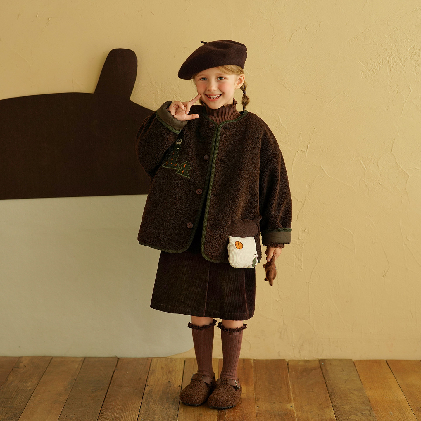 砚台家童装女童纯棉背心裙2025冬季裙子新款儿童连衣裙女宝公主裙,淘宝优惠券,粉丝福利购,淘宝优惠卷