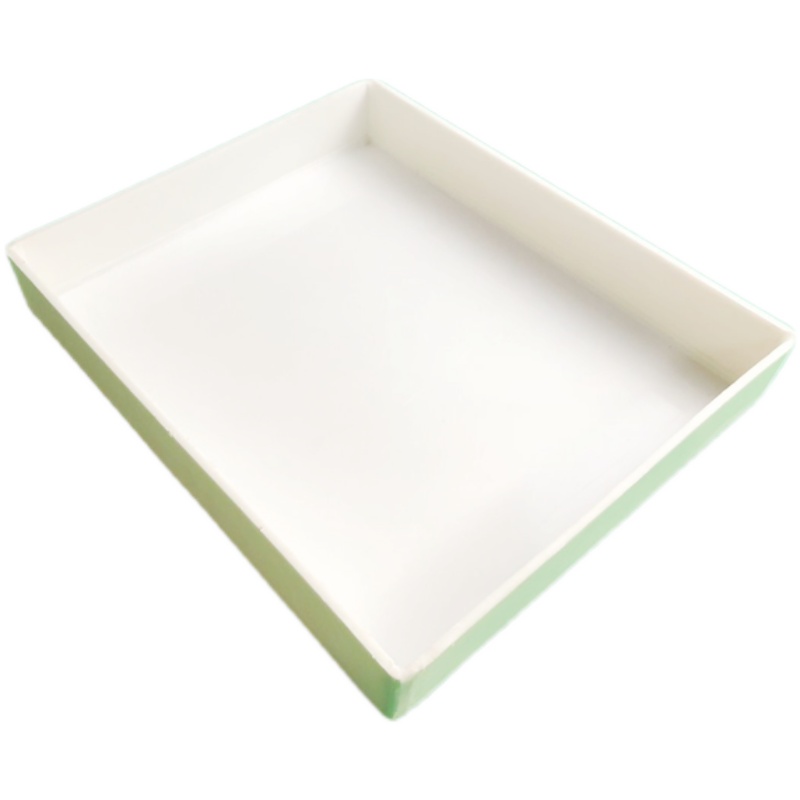 The official website recommends acid and alkali resistant trays and leak-proof trays for customization