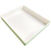 The official website recommends acid and alkali resistant trays and leak-proof trays for customization