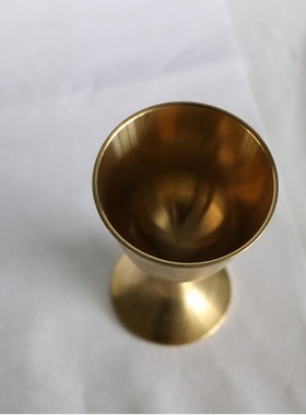 三相月摆件摆件杯子黄铜圣杯Cup