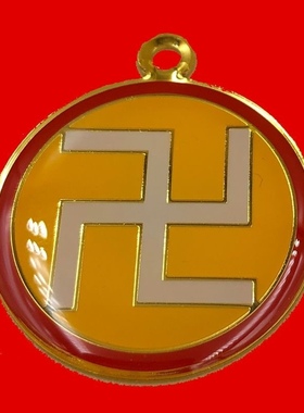 3公分吊坠 单面吊坠 太极八卦吊坠 万字符吊坠批量拿货价格可议铜