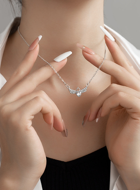 天使之翼吊坠金美澳吊坠