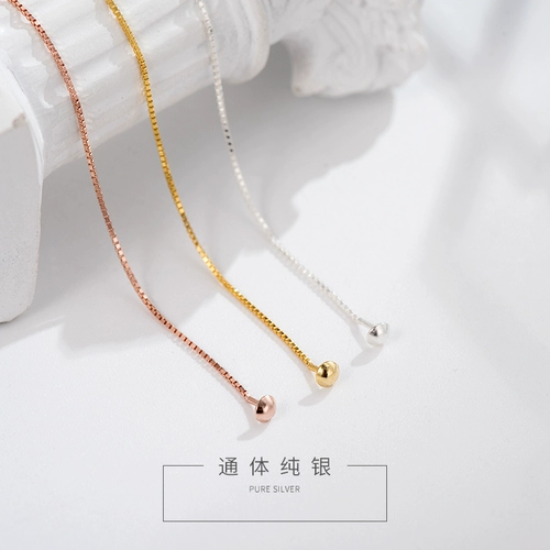 Демисезонные универсальные серьги с кисточками, золотые аксессуары, серебро 925 пробы, 18 карат