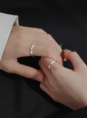 【S925银】同心结戒指