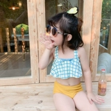 Раздельный купальник, униформа, детский милый комплект, в корейском стиле