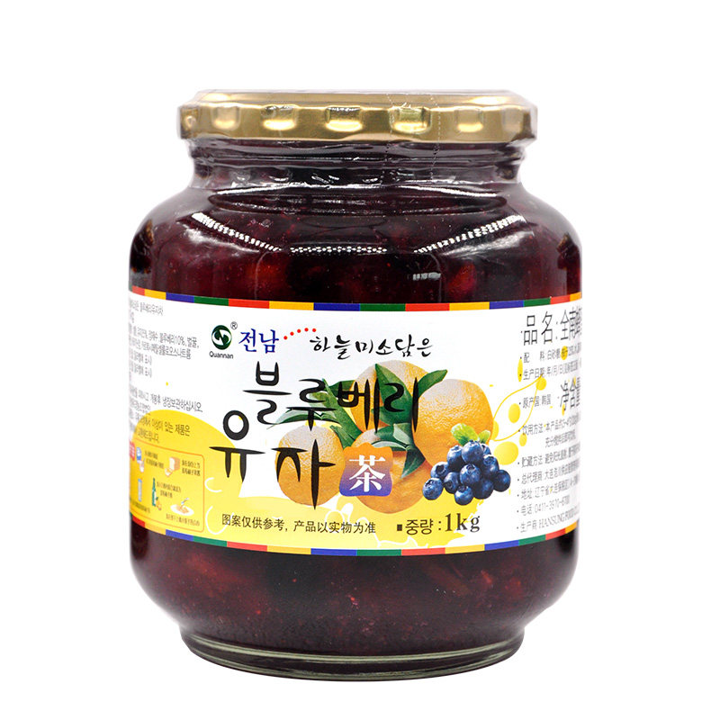 【全南旗舰店】韩国进口全南柚子茶 quannan食品蜂蜜果味茶