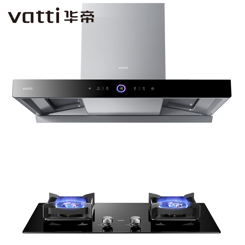  华帝新适时烟灶消套装