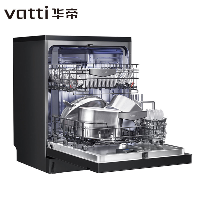 华帝id9独嵌两用全自动家用洗碗机 华帝新适时洗碗机