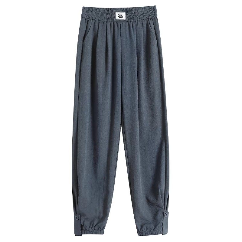 清仓捡漏~冰丝棉麻运动裤子女夏季薄款高腰显瘦休闲哈伦灯笼裤潮,淘宝优惠券,粉丝福利购,淘宝优惠卷