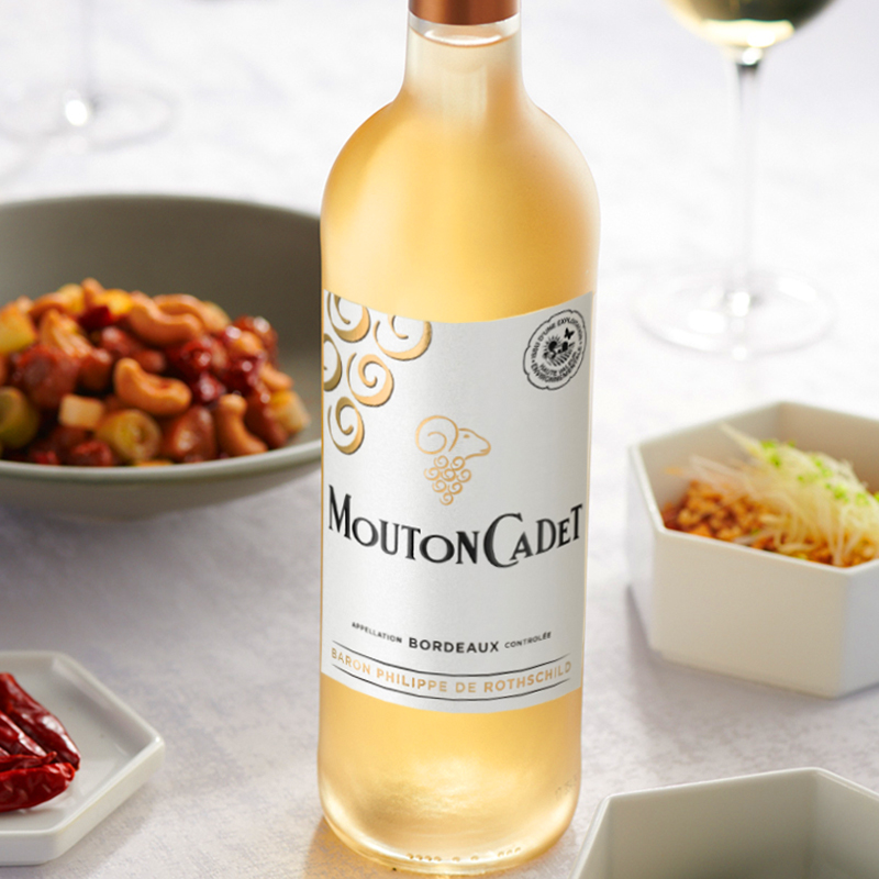 官方直营 木桐嘉棣法国AOC波尔多干白葡萄酒原瓶进口750ml