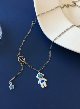 可爱卡通项链星星颈链网红锁骨链