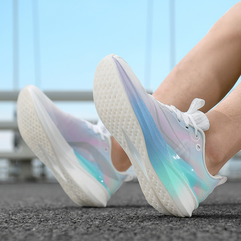 赤兔8PRO跑鞋棉花糖跑步鞋女减震轻便竞速专业碳板学生运动鞋男童 - 图2