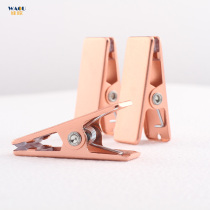 Small Clip Aluminum Alloy Home Clothesline Clip No Marks Dry Windproof Fixed Multifunction Clothes Clip Clothesclip