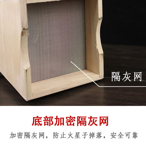 4cm艾灸盒随身灸家用雷火灸器具3厘米单孔实木温灸器艾灸盒双孔 - 图2