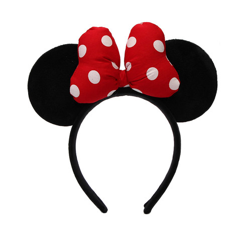 迪士尼发箍可爱米奇米妮蝴蝶结头饰头箍星黛露朱迪兔耳朵发卡新款 - 图3