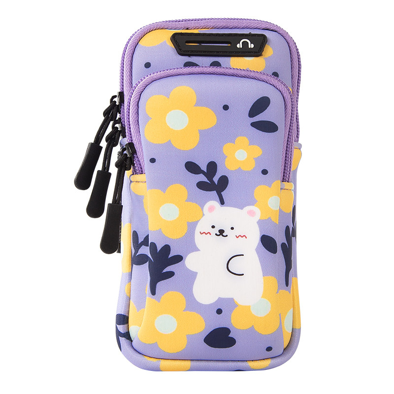 Good-looking and cute running mobile phone arm bag for outdoor morning running