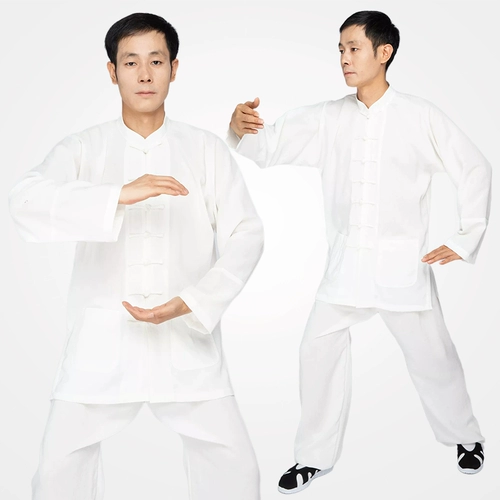 Летнее белье боевые искусства Тайджи одежда, практикующая халат, даосский житель боевых искусств, производительность медитации, хлопка и белья в дышах.