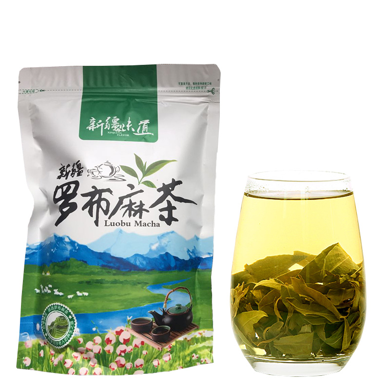 罗布麻茶新疆罗布泊正品原产地野生头茬特级新芽养生茶叶500g包邮 - 图1