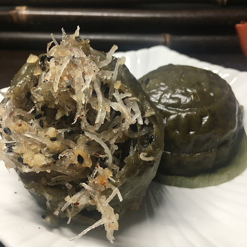 阿婆田艾籺传统手工糯米芝麻椰丝青团艾糍艾草饼广式早茶点心商用 - 图0