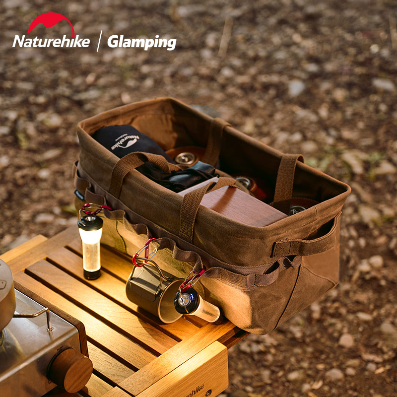 Naturehike挪客桌面杂物收纳包户外露营野营装备便携折叠储物袋